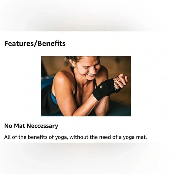 🆕Gaiam Yoga  Gloves - Picture 6 of 16